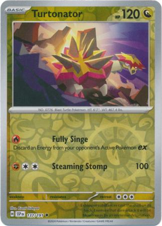 Turtonator - 137/191 - Uncommon [sv08-137] [Reverse Holo]