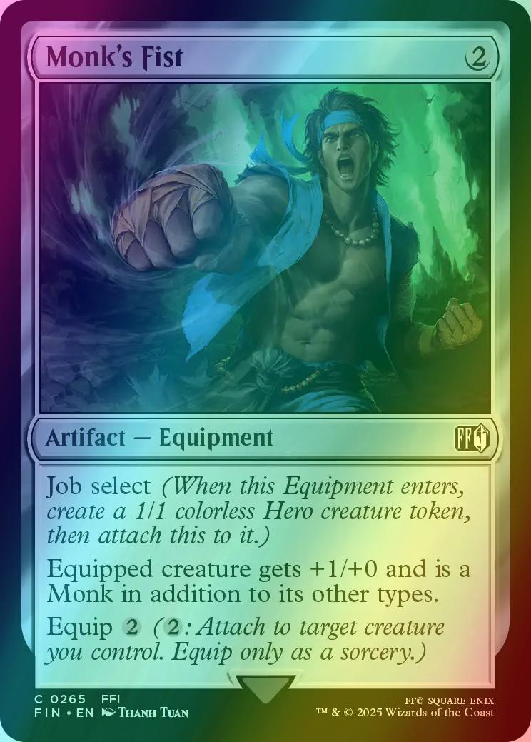 Monk's Fist [265] [FINAL FANTASY] [Foil]