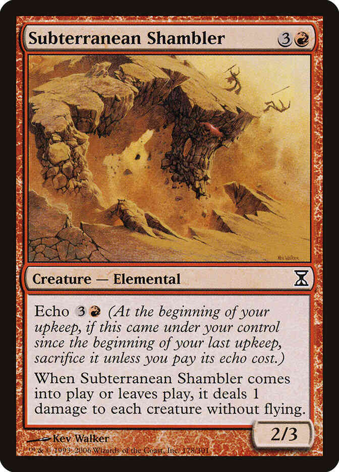 Subterranean Shambler [178] [Time Spiral] [Non-Foil]