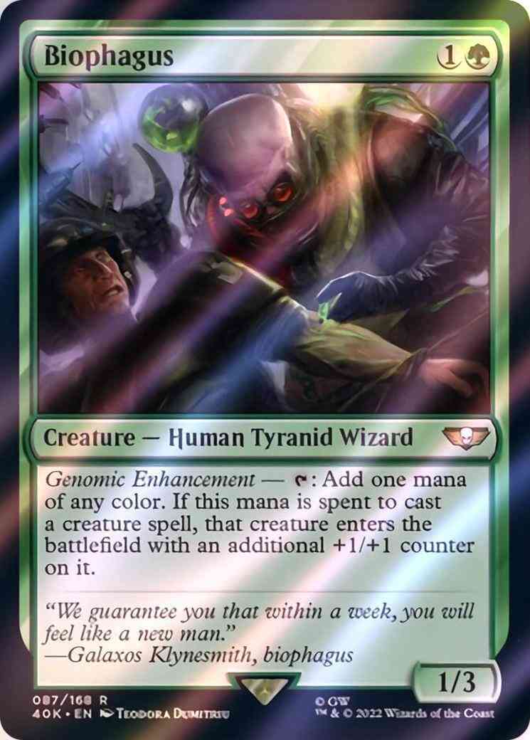 Biophagus [87] [Universes Beyond: Warhammer 40,000] [Surge Foil]