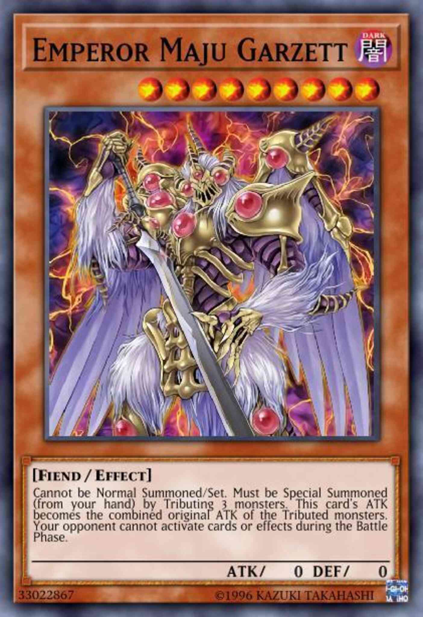 Emperor Maju Garzett - MP20-EN062 - Rare - 1st Edition