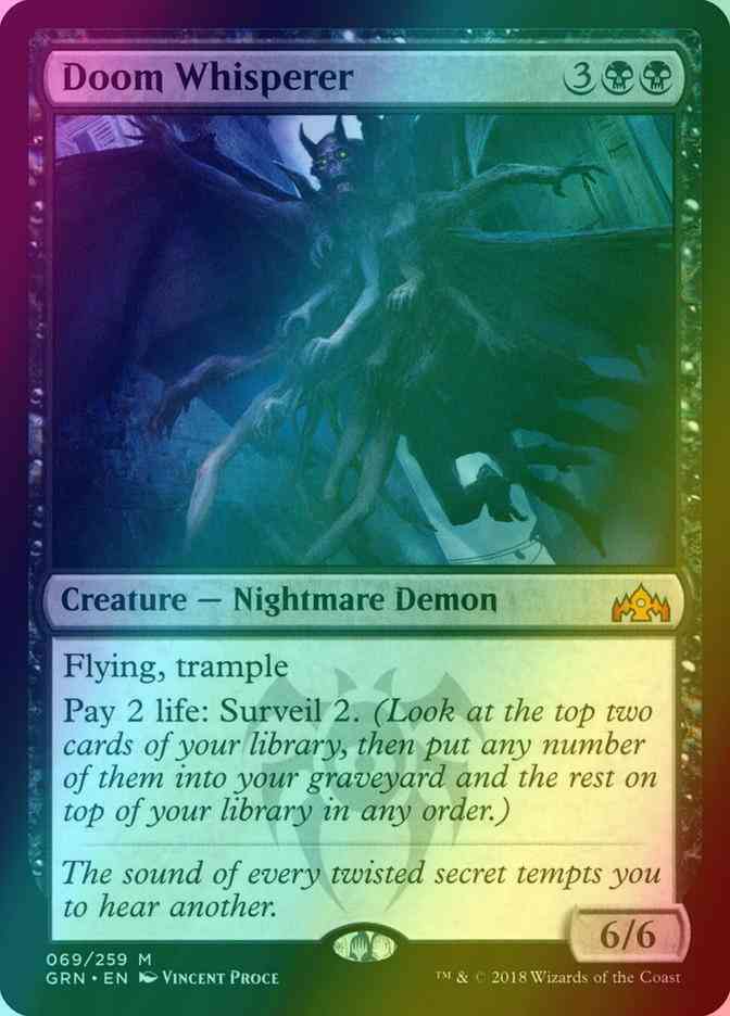 Doom Whisperer [69] [Guilds of Ravnica] [Foil]