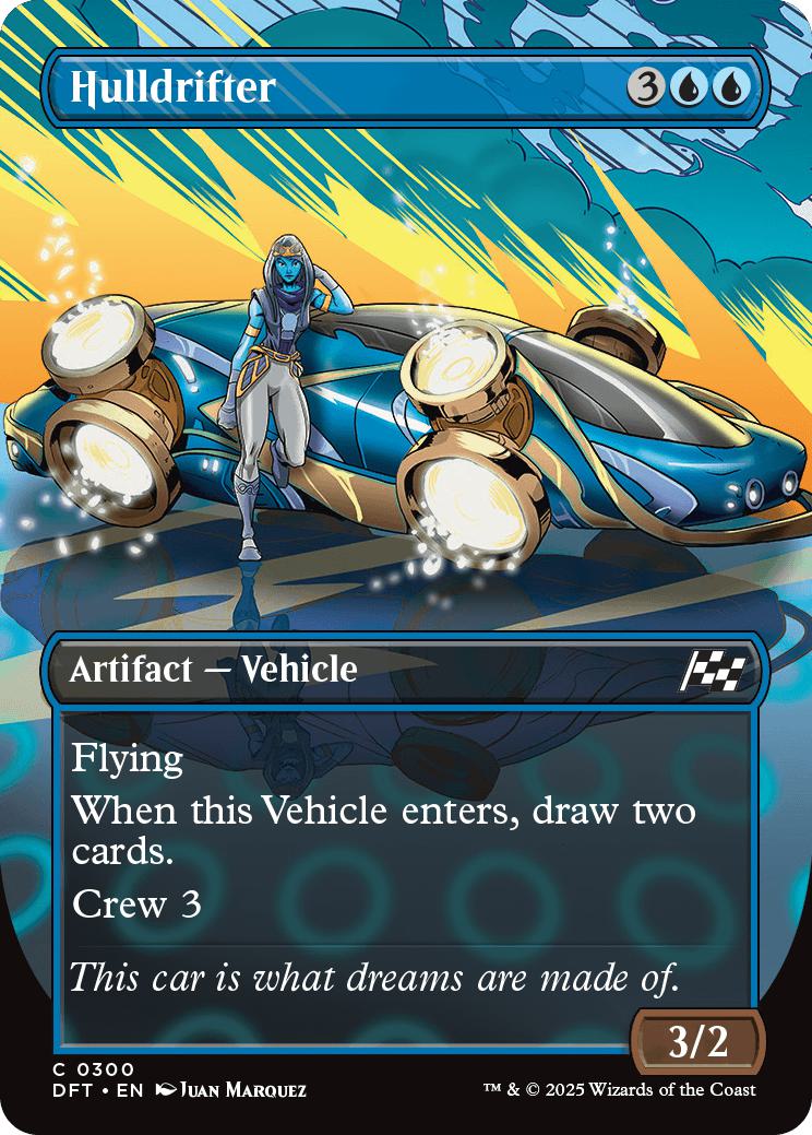 Hulldrifter [300] [Borderless] [Revved Up] [Aetherdrift] [Non-Foil]