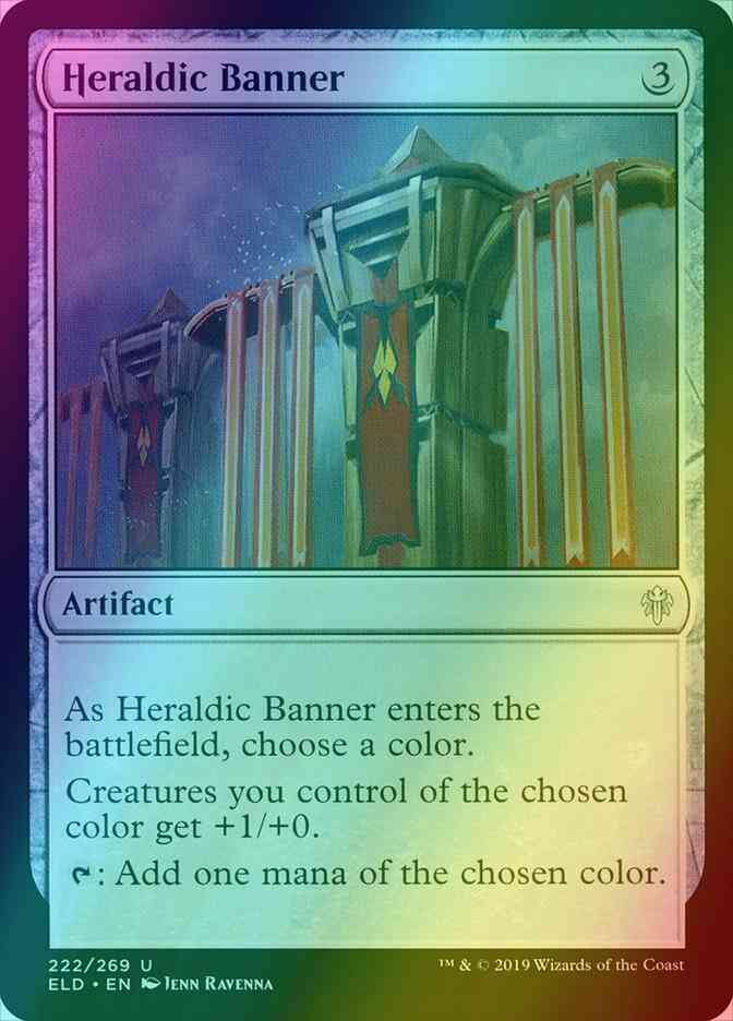 Heraldic Banner [222] [Throne of Eldraine] [Foil]