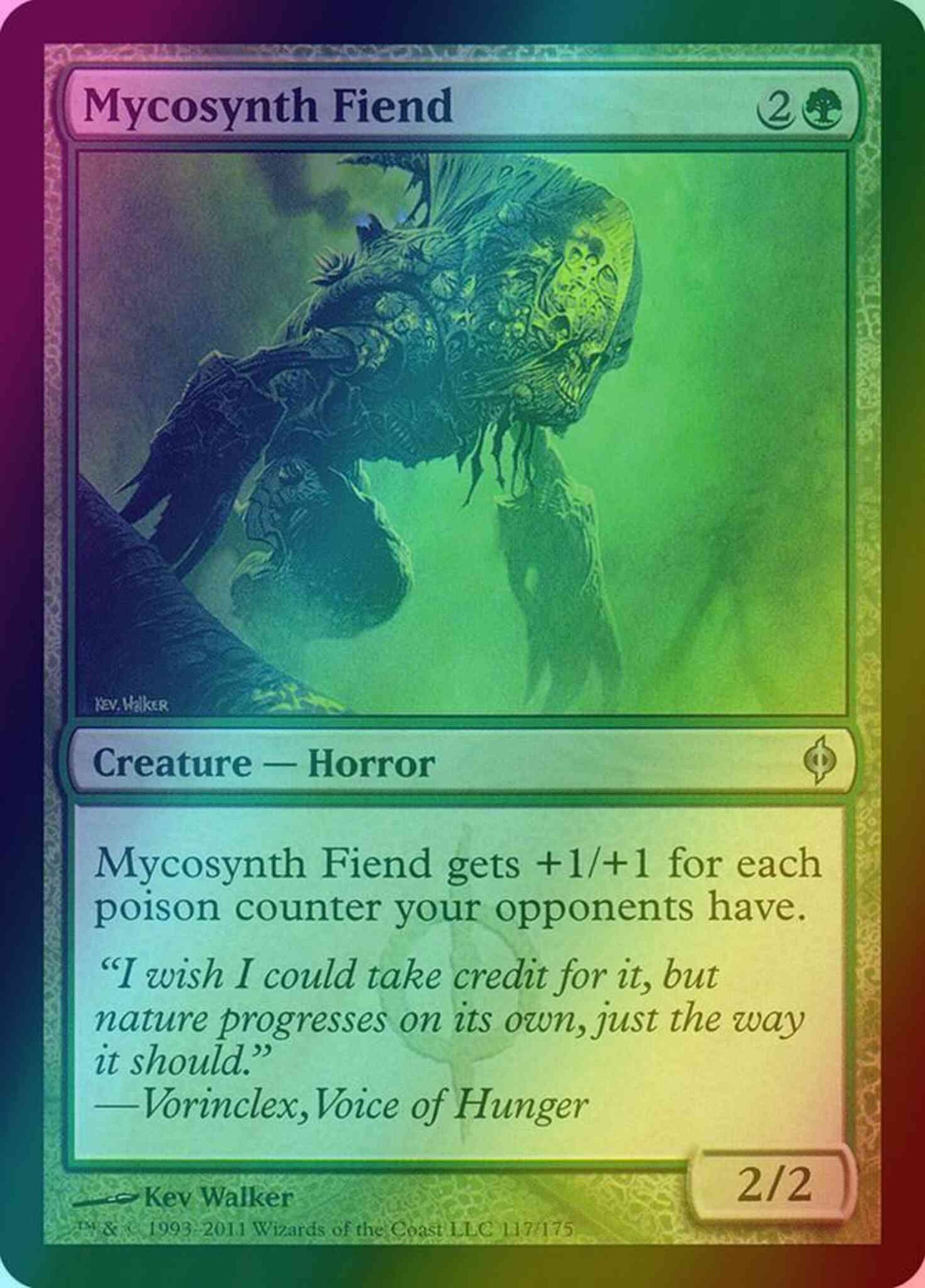 Mycosynth Fiend [117] [New Phyrexia] [Foil]