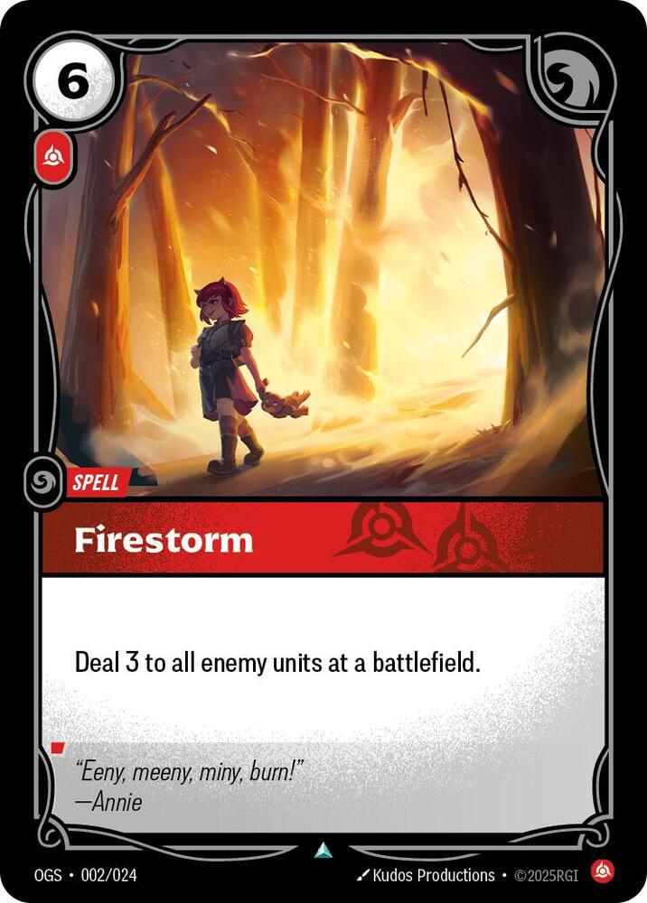 Firestorm - 002/024 [Origins: Proving Grounds] [Non-Foil]