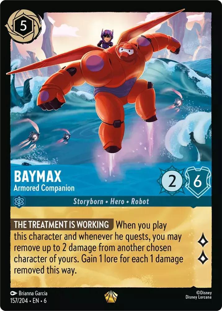 Baymax - Armored Companion - 157/204 [Azurite Sea] [Non-Foil]