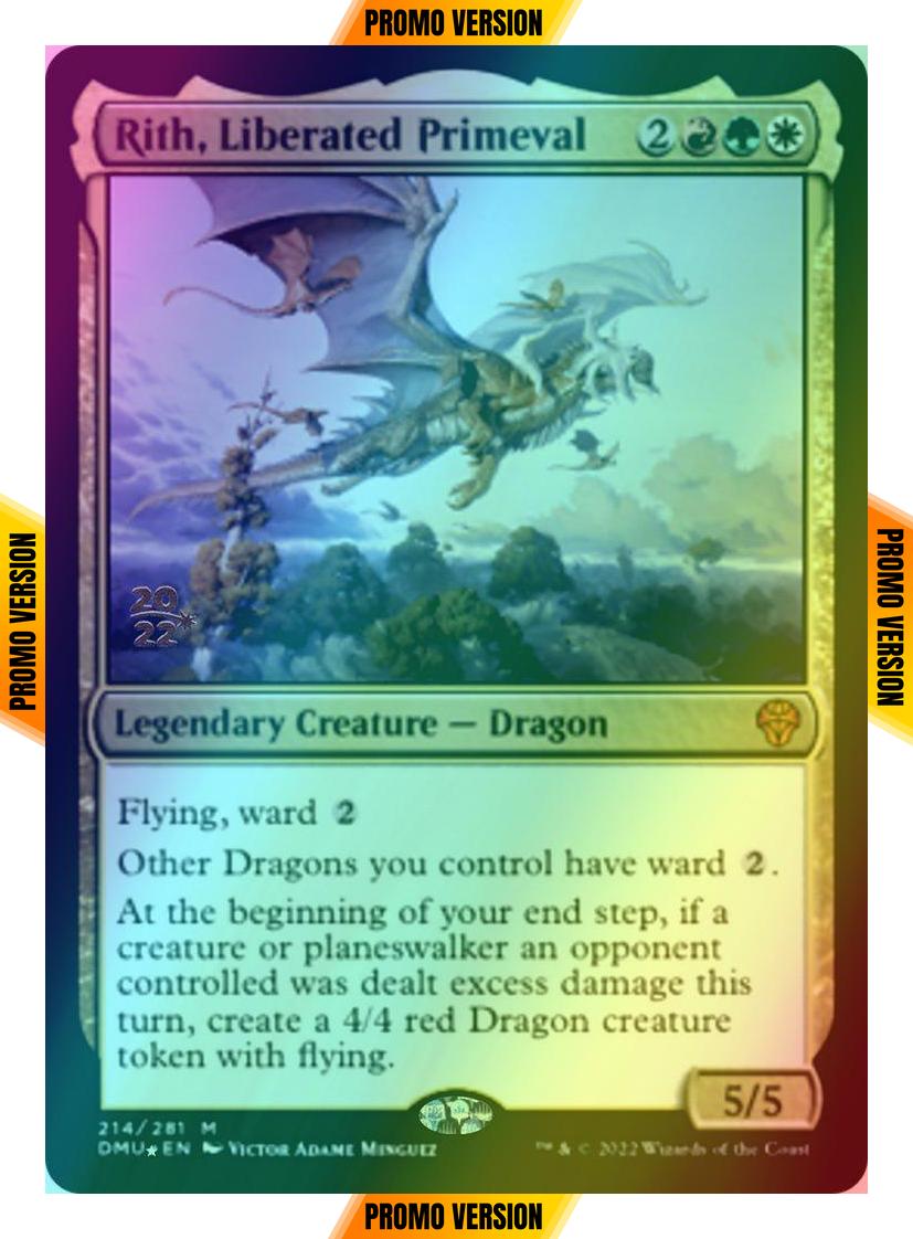 Rith, Liberated Primeval [214s] [Prerelease] [Dominaria United: Promos] [Foil]