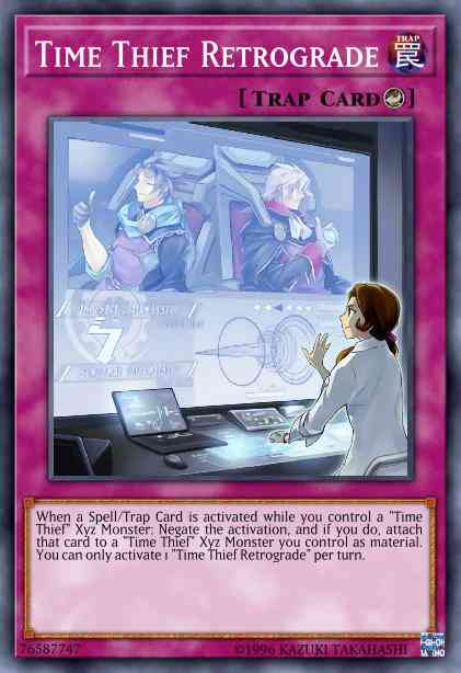 Time Thief Retrograde - IGAS-EN075 - Common - 1st Edition