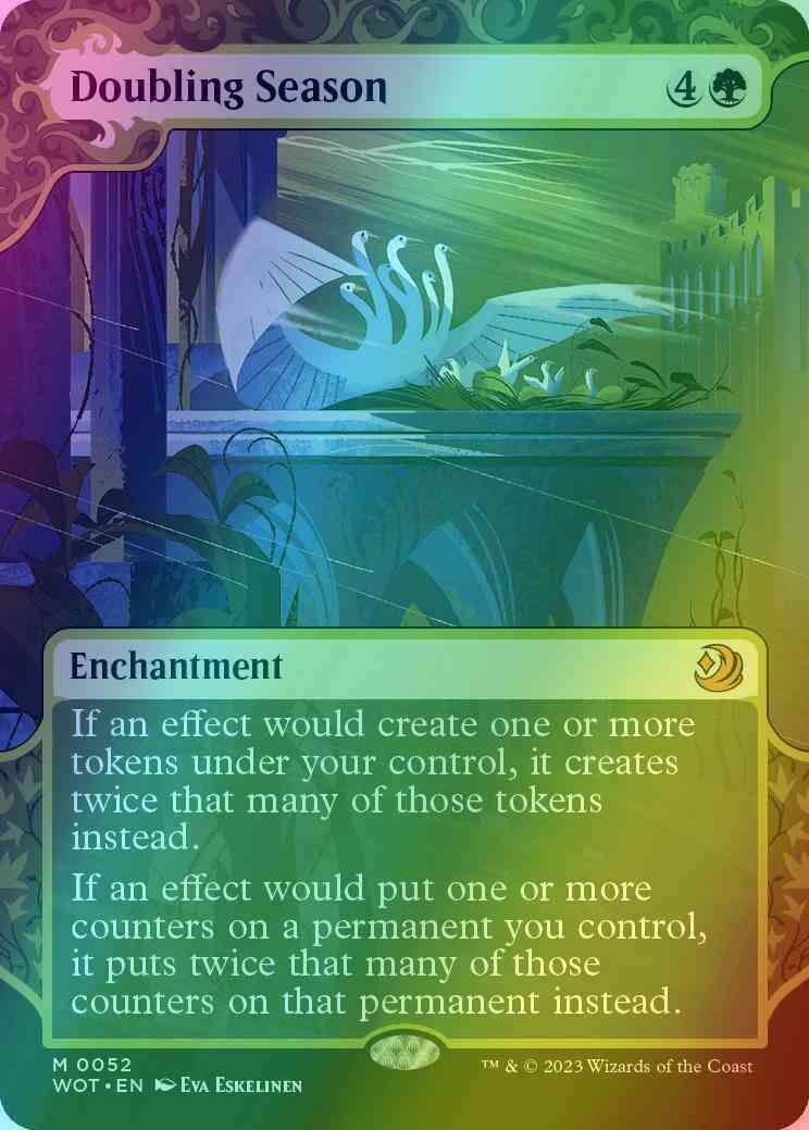 Doubling Season [52] [Enchanting Tale Showcase] [Wilds of Eldraine: Enchanting Tales] [Foil]