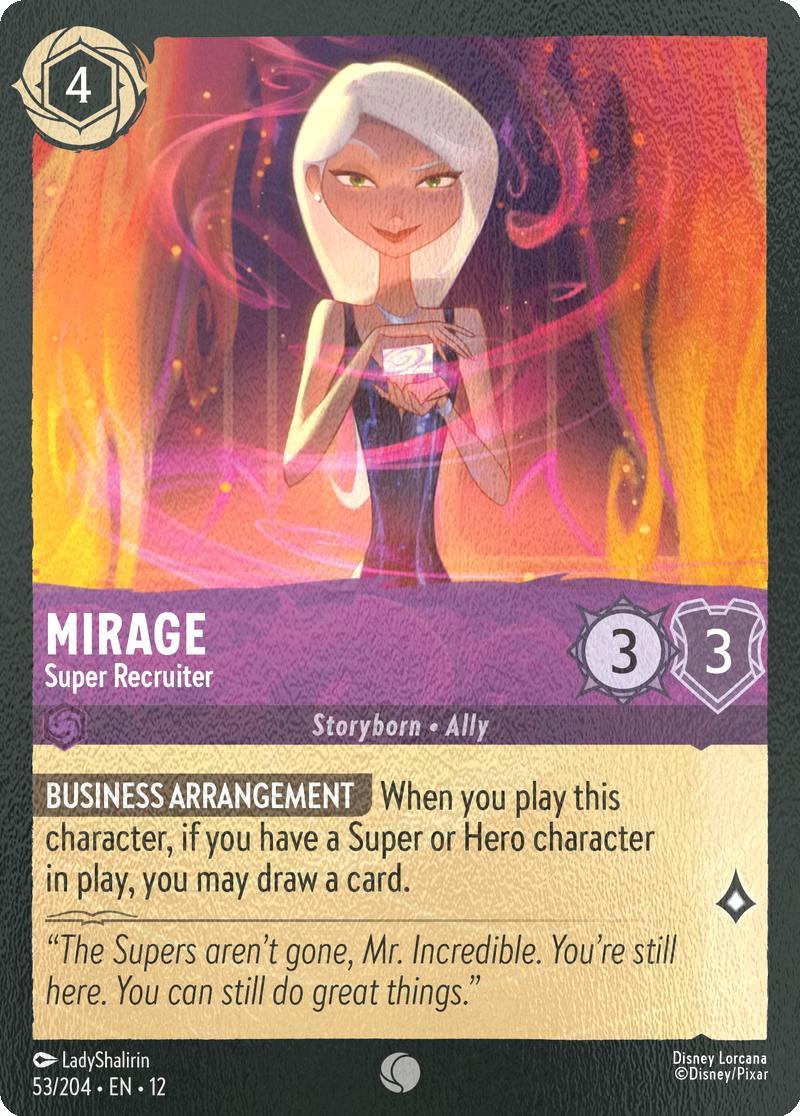 Mirage - Super Recruiter - 53/204 [Wilds Unknown] [Cold Foil]