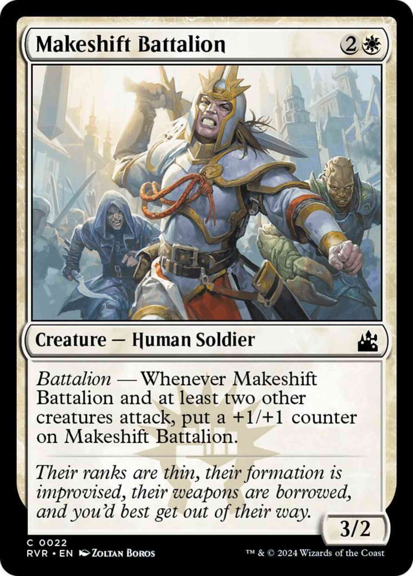 Makeshift Battalion [22] [Ravnica Remastered] [Non-Foil]