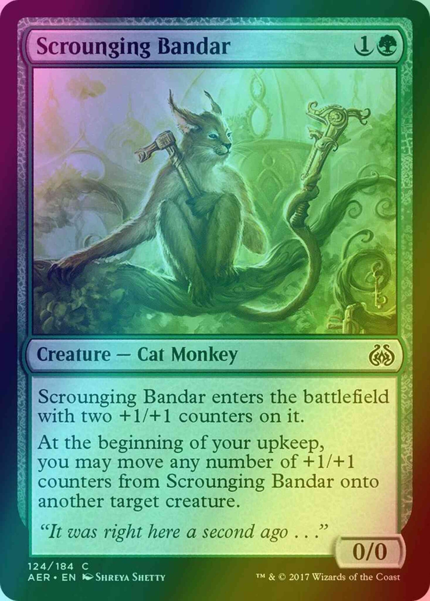 Scrounging Bandar [124] [Aether Revolt] [Foil]