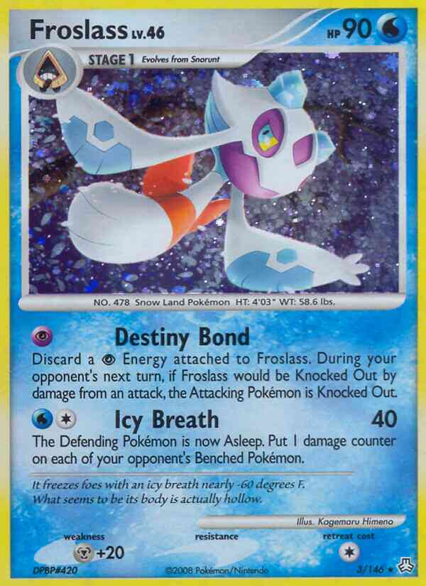 Froslass - 3/146 - Rare Holo [dp6-3] [Holo]