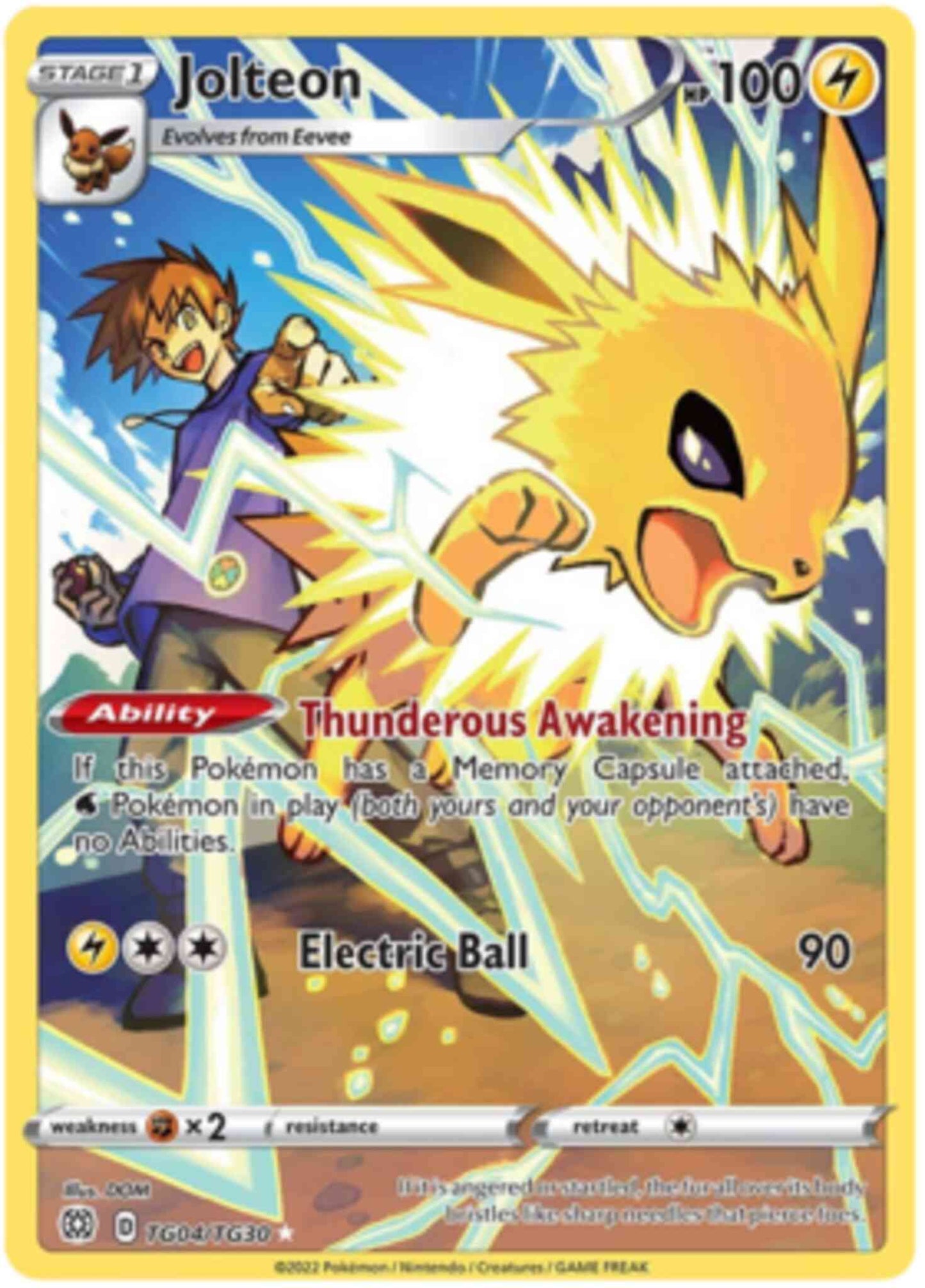 Jolteon - TG04/TG30 - Rare Ultra [SWSH9-TG04] [Ultra]