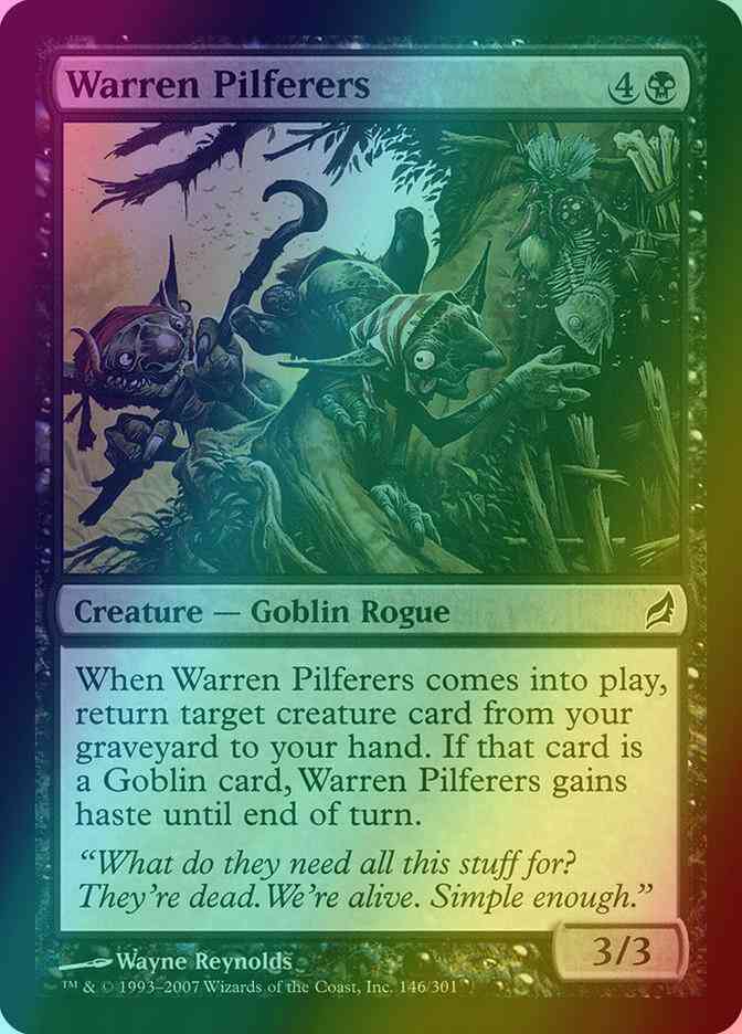 Warren Pilferers [146] [Lorwyn] [Foil]