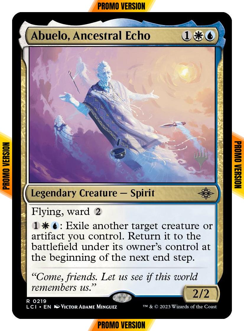 Abuelo, Ancestral Echo [219p] [Promo Pack] [The Lost Caverns of Ixalan: Promos] [Non-Foil]