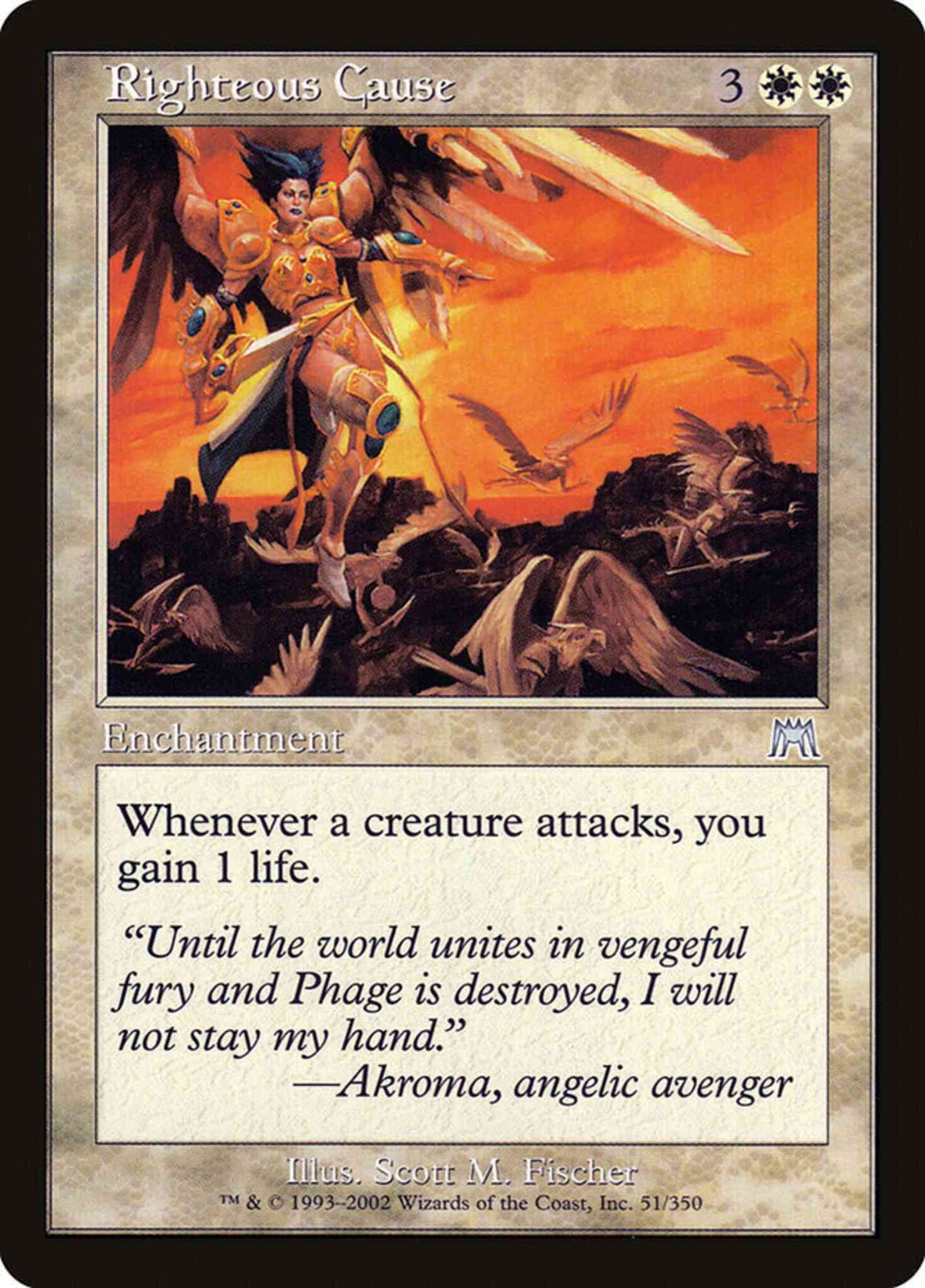 Righteous Cause [51] [Onslaught] [Non-Foil]