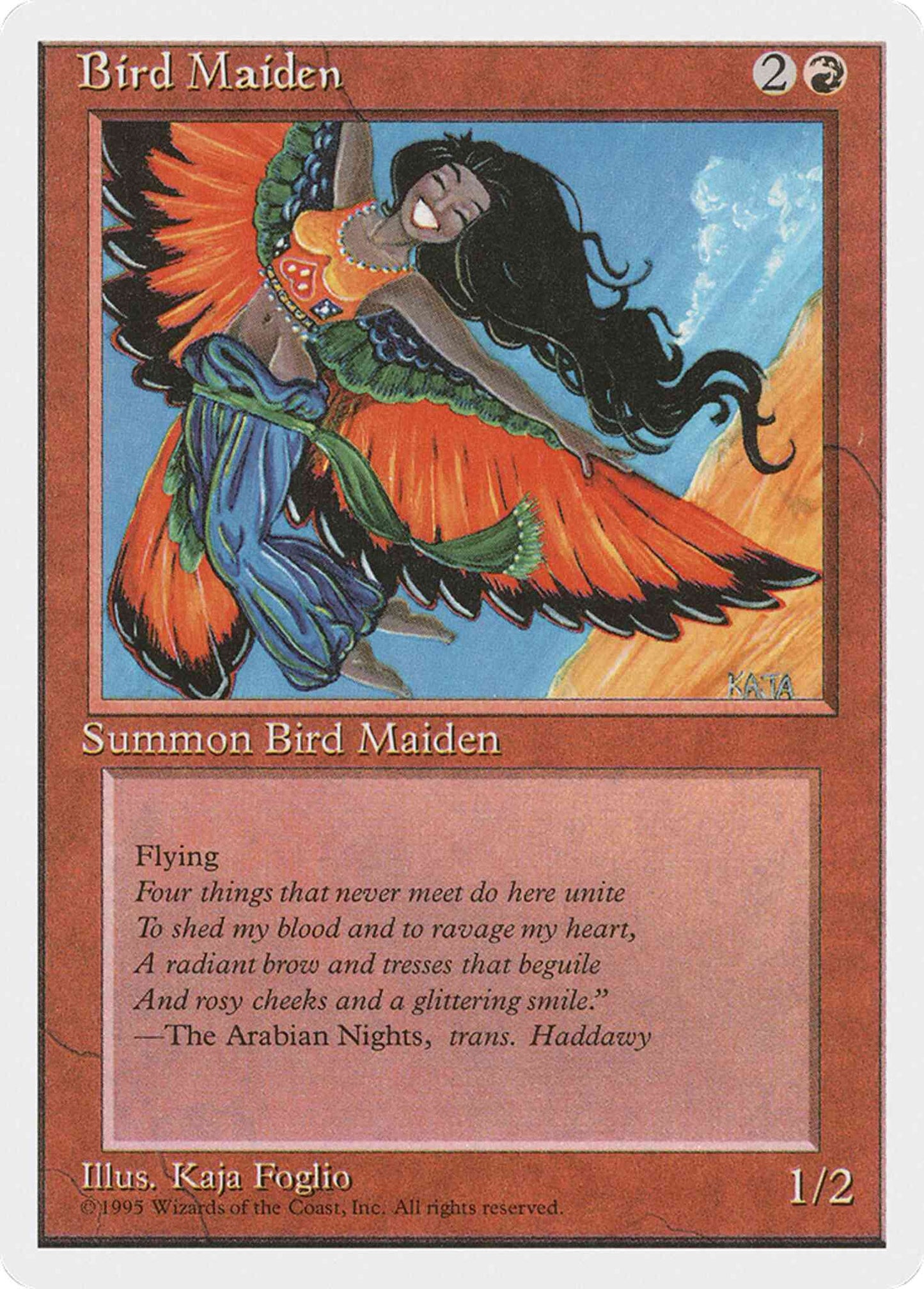Bird Maiden [177] [Fourth Edition] [Non-Foil]