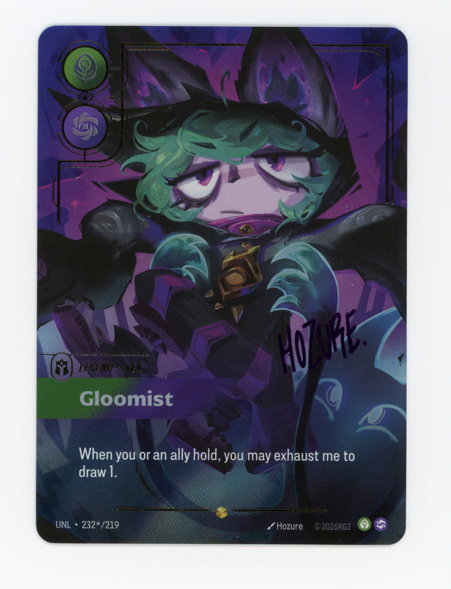 Gloomist (Vex) — Signature|Foil — ID 17794
