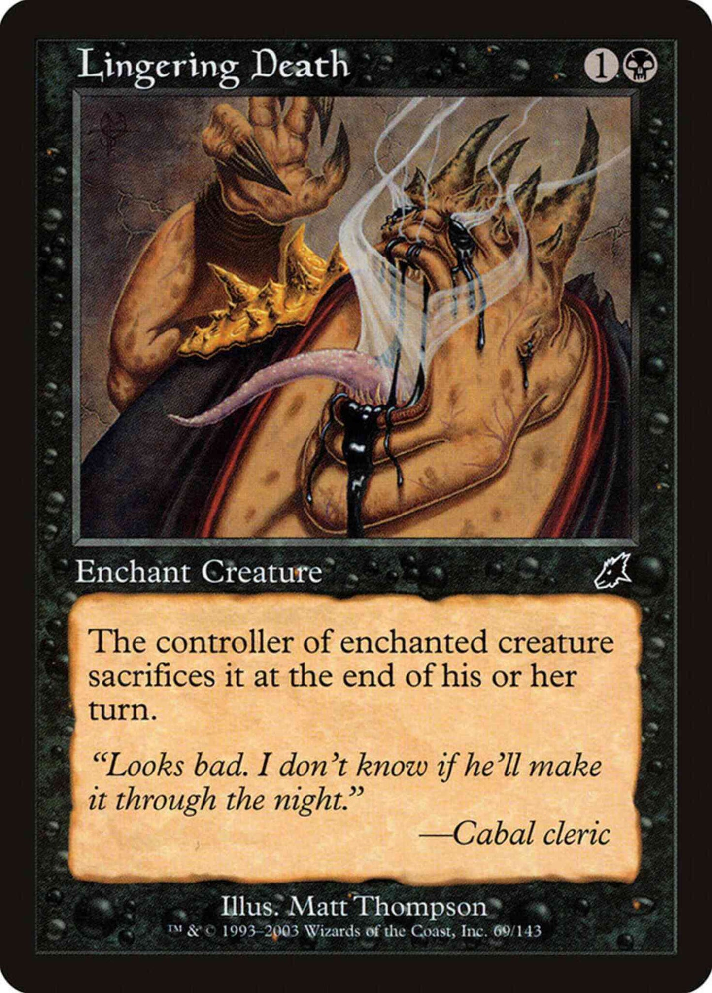 Lingering Death [69] [Scourge] [Non-Foil]
