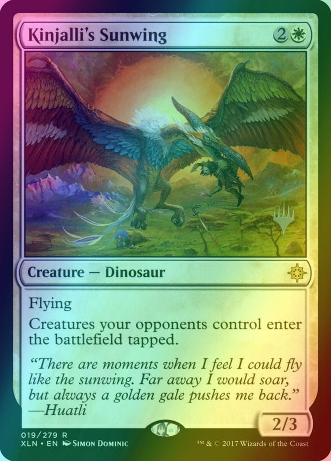 Kinjalli's Sunwing [19p] [Promo Pack] [Ixalan Promos] [Foil]