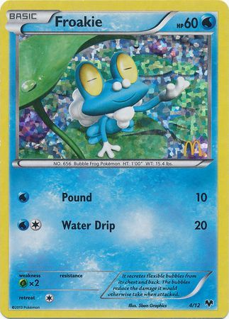 Froakie - 4/12 - Promo [mcd13-4] [Holo]