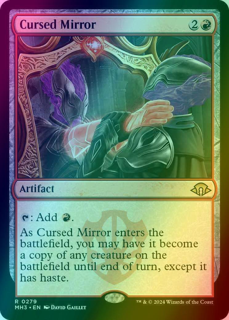Cursed Mirror [279] [Modern Horizons 3] [Foil]