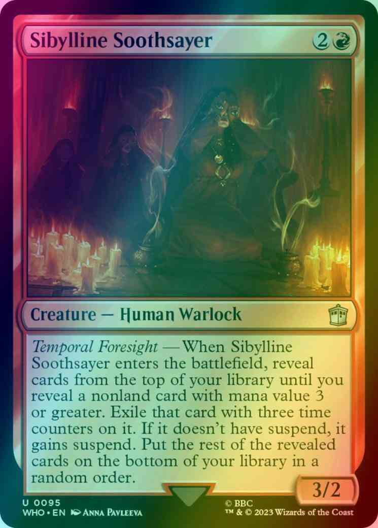 Sibylline Soothsayer [95] [Universes Beyond: Doctor Who] [Foil]