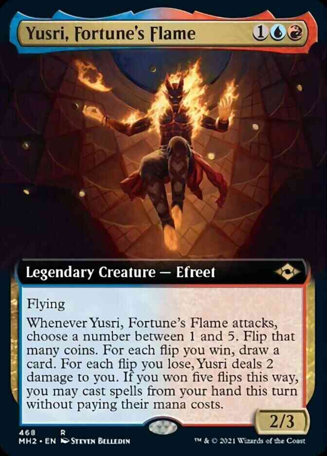 Yusri, Fortune's Flame [468] [Extended Art] [Modern Horizons 2] [Non-Foil]