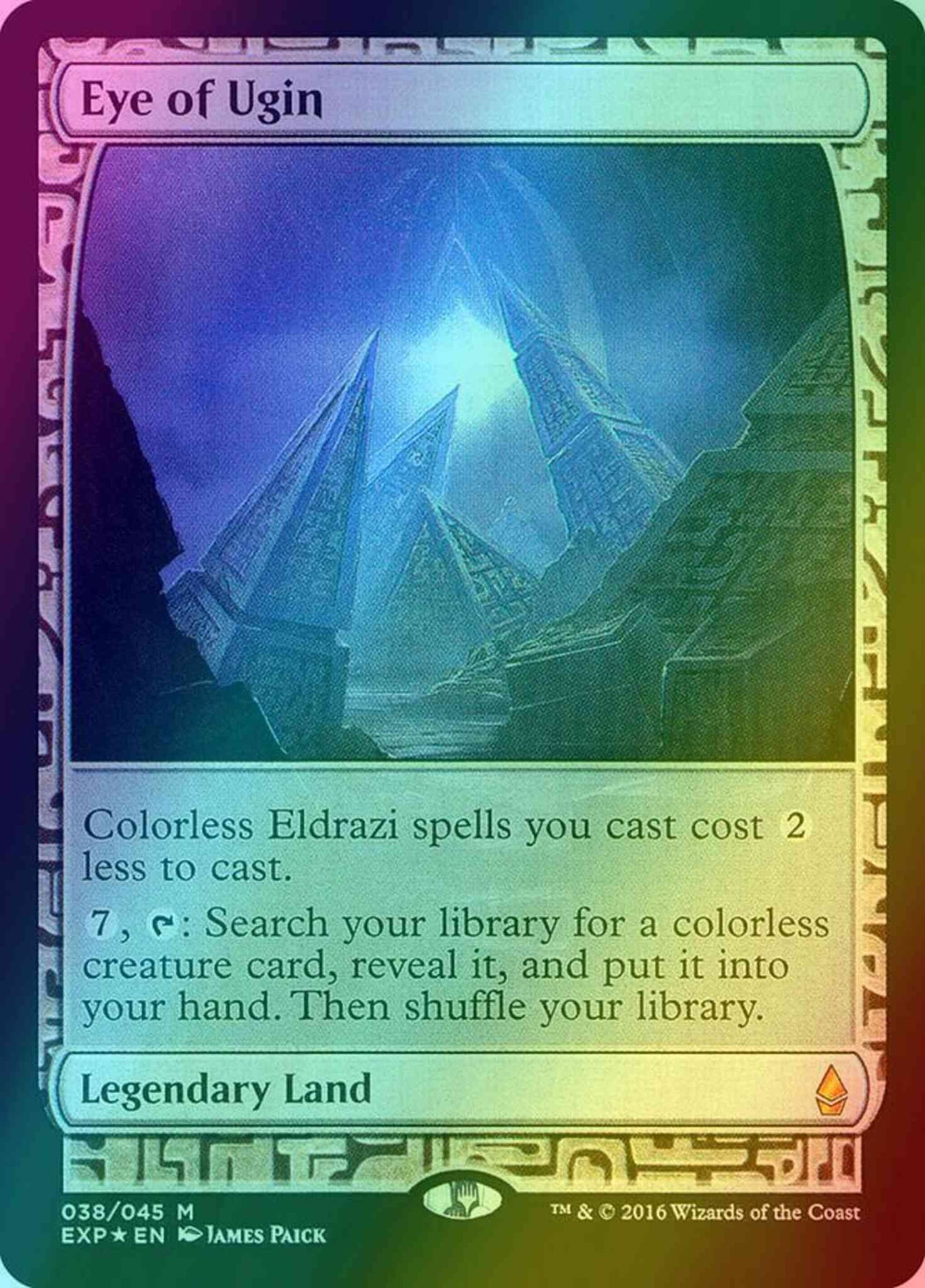 Eye of Ugin [38] [Masterpiece Series] [Zendikar Expeditions] [Foil]