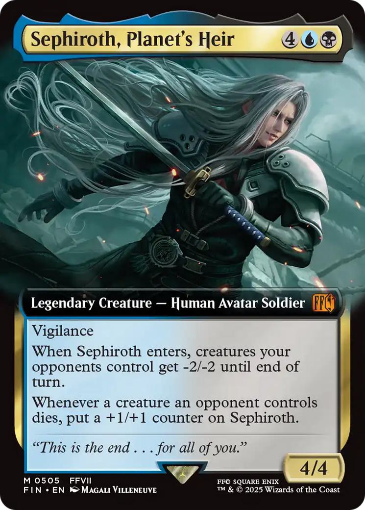 Sephiroth, Planet's Heir [505] [Extended Art] [FINAL FANTASY] [Non-Foil]