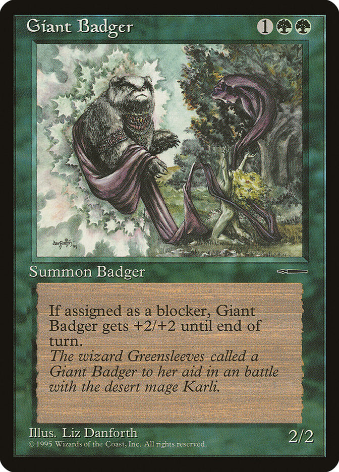 Giant Badger [4] [HarperPrism Book Promos] [Non-Foil]
