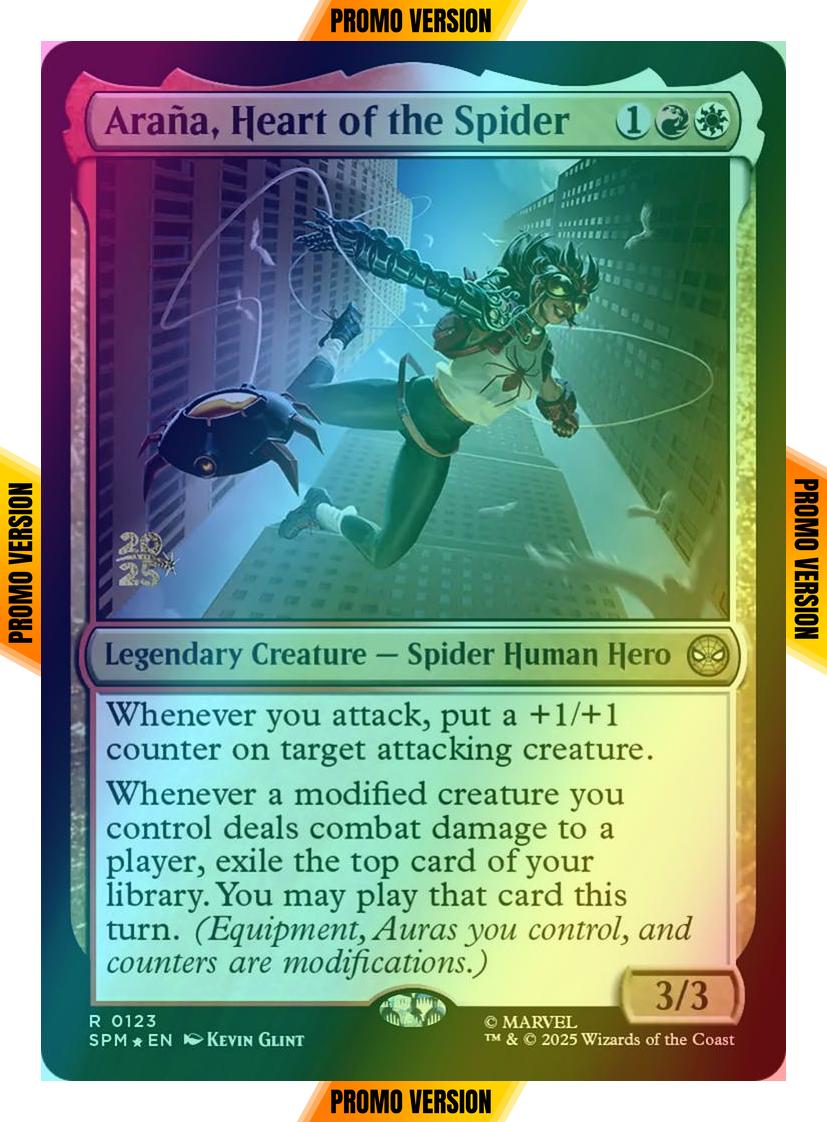 Araña, Heart of the Spider [123s] [Marvel's Spider-Man: Promos] [Foil]