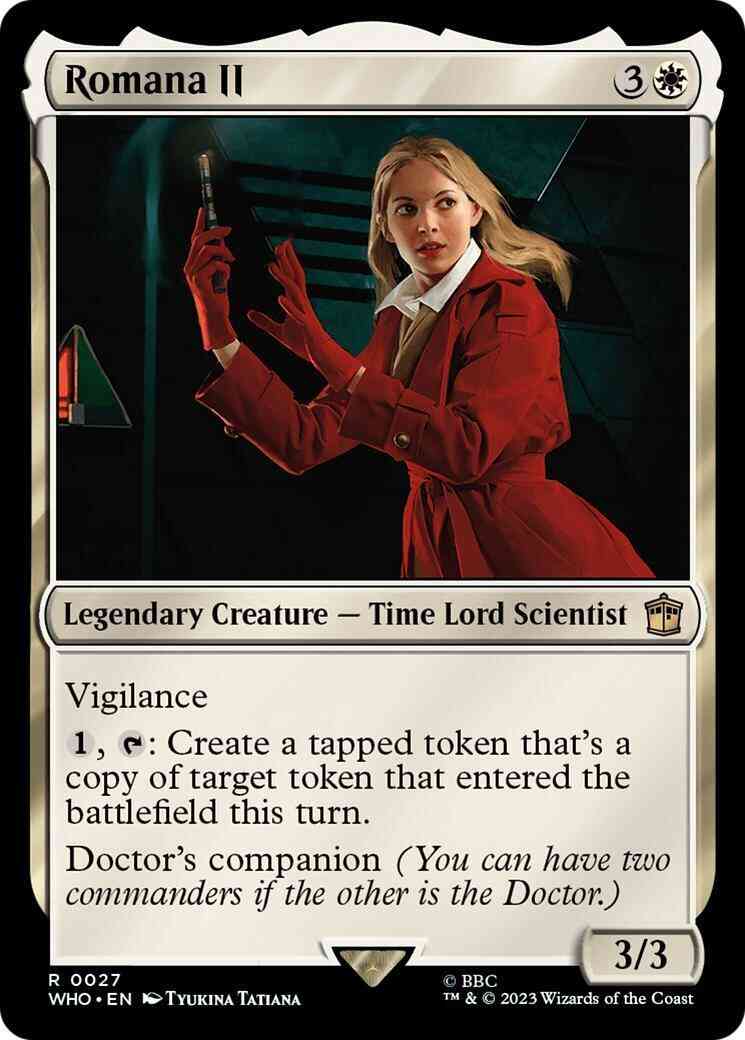 Romana II [27] [Universes Beyond: Doctor Who] [Non-Foil]