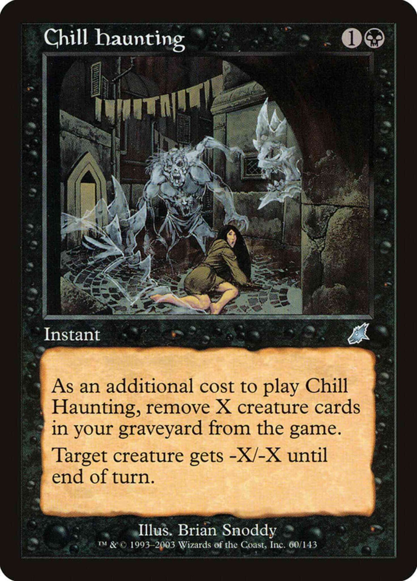 Chill Haunting [60] [Scourge] [Non-Foil]