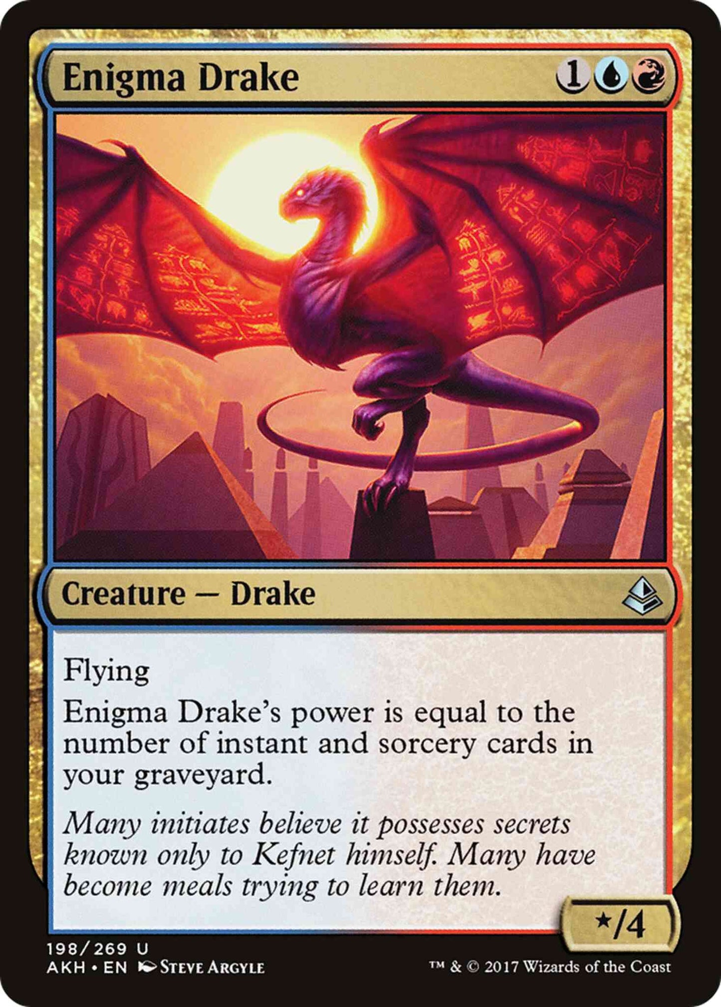Enigma Drake [198] [Amonkhet] [Non-Foil]
