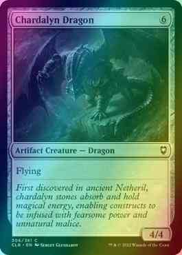 Chardalyn Dragon [306] [Commander Legends: Battle for Baldur's Gate] [Foil]