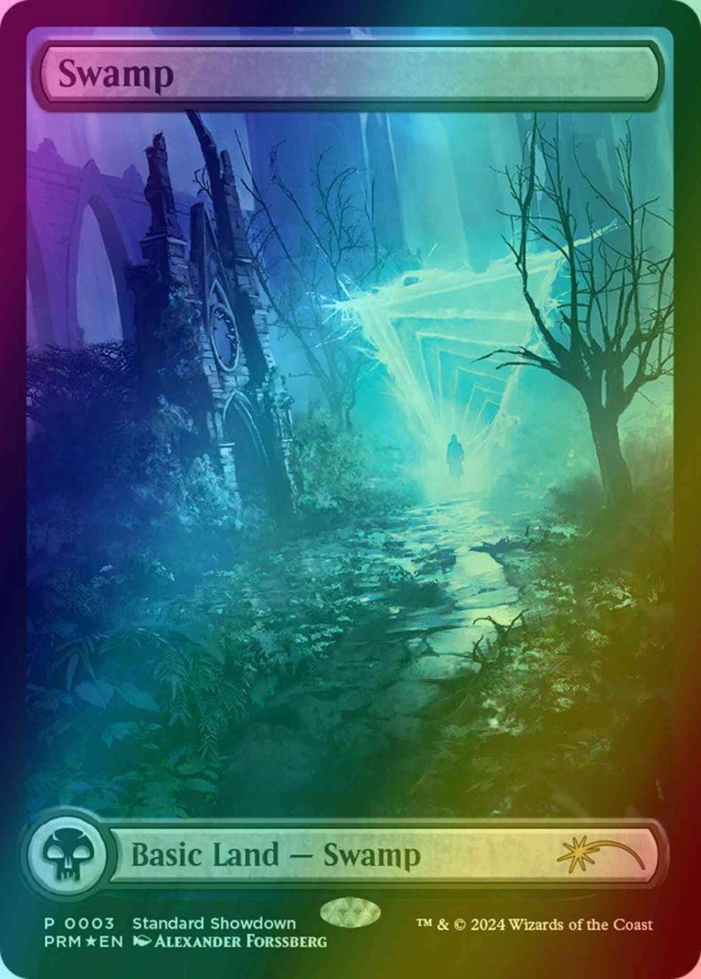 Swamp [2024] [Murders at Karlov Manor Standard Showdown] [Full Art] [3] [Foil]