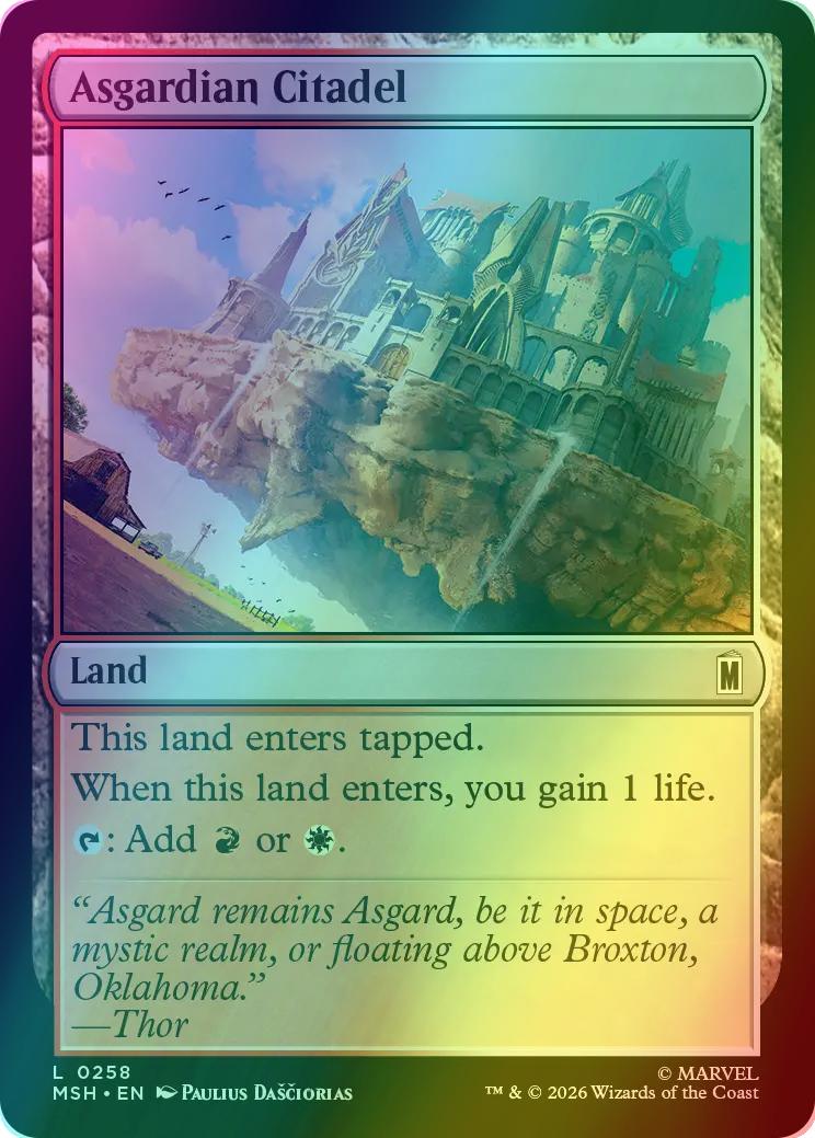Asgardian Citadel [258] [Marvel Super Heroes] [Foil]