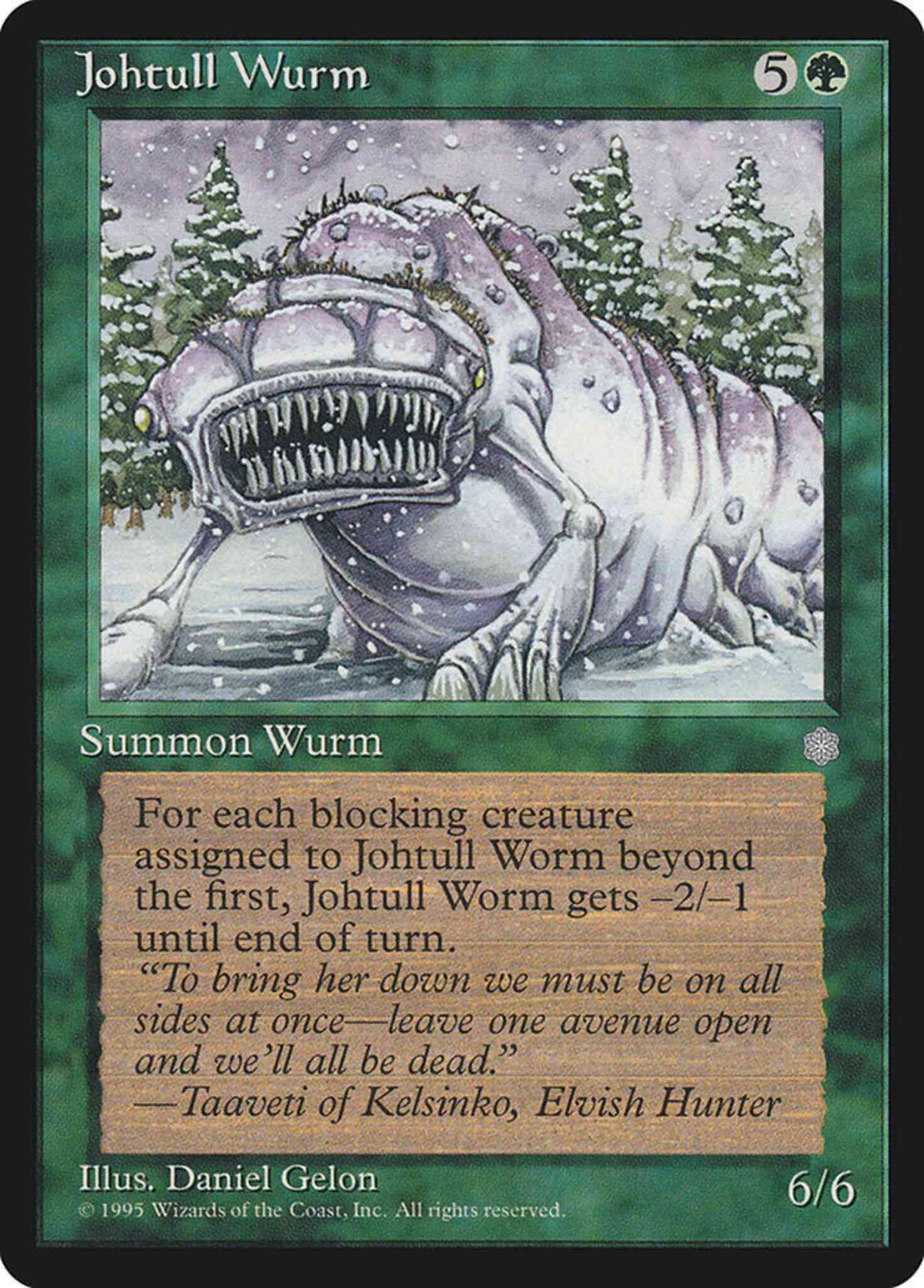 Johtull Wurm [250] [Ice Age] [Non-Foil]