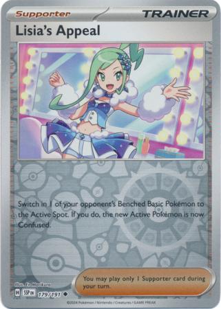 Lisia's Appeal - 179/191 - Uncommon [sv08-179] [Reverse Holo]