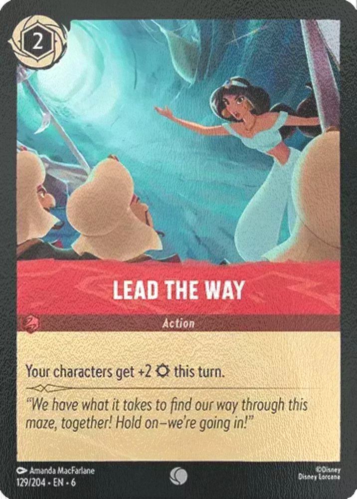 Lead the Way - 129/204 [Azurite Sea] [Cold Foil]
