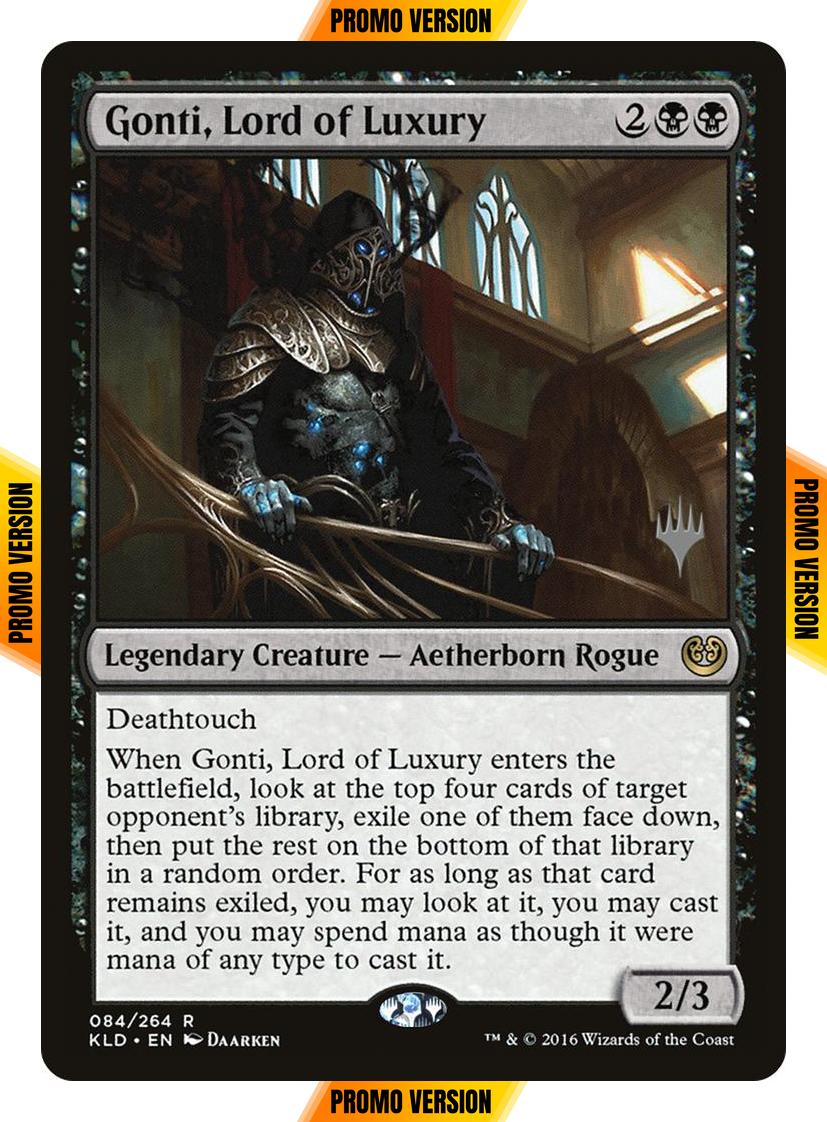 Gonti, Lord of Luxury [Promo Pack] [84p] [Kaladesh Promos] [Non-Foil]