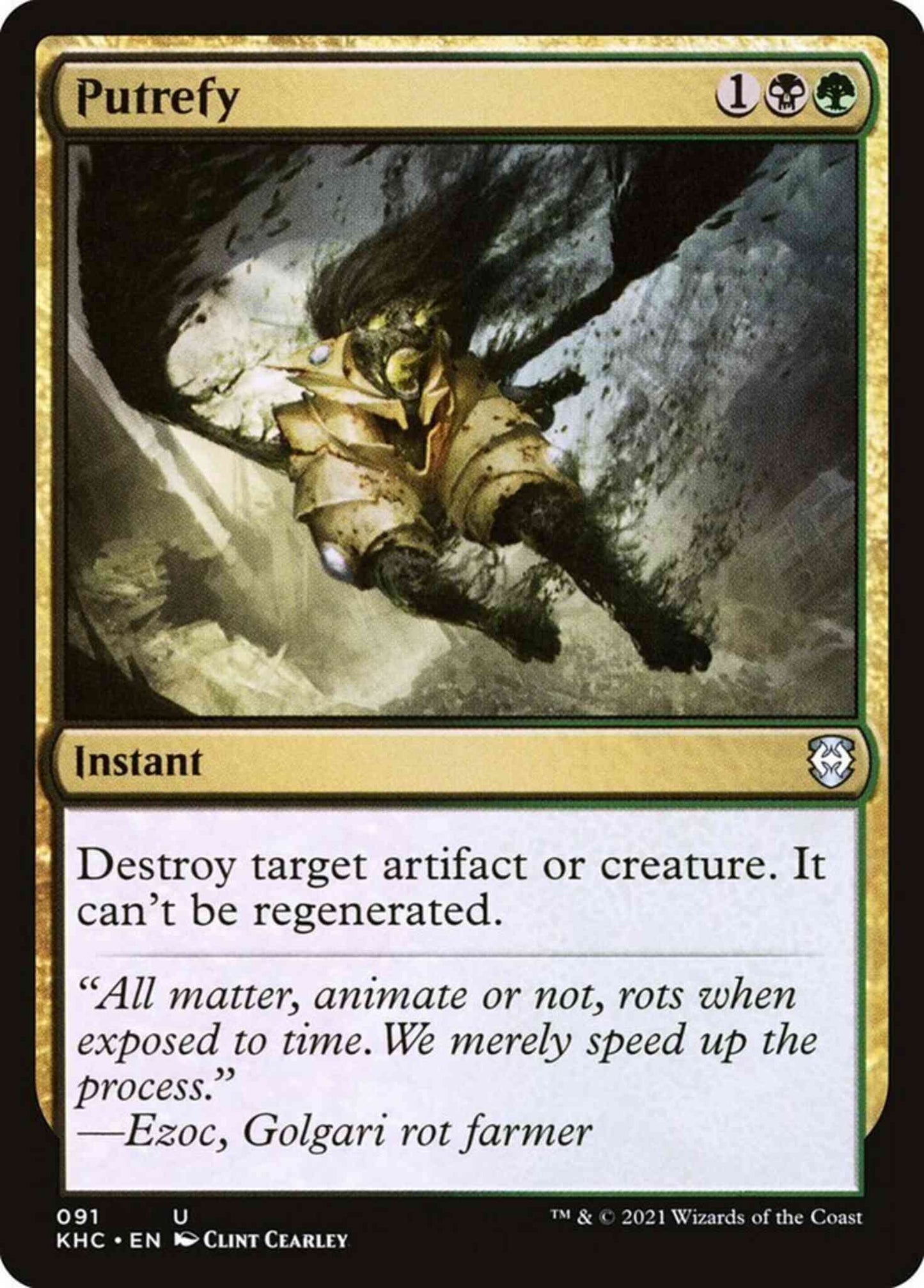 Putrefy [91] [Kaldheim Commander] [Non-Foil]