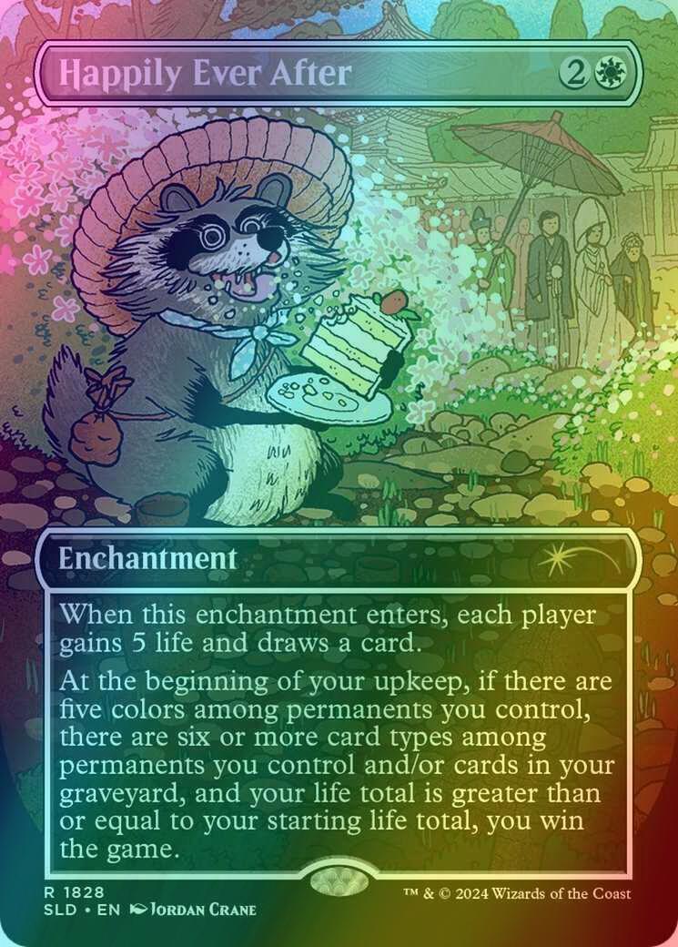 Happily Ever After [1828] [Borderless] [20 Ways to Win] [Secret Lair Drop] [Foil]