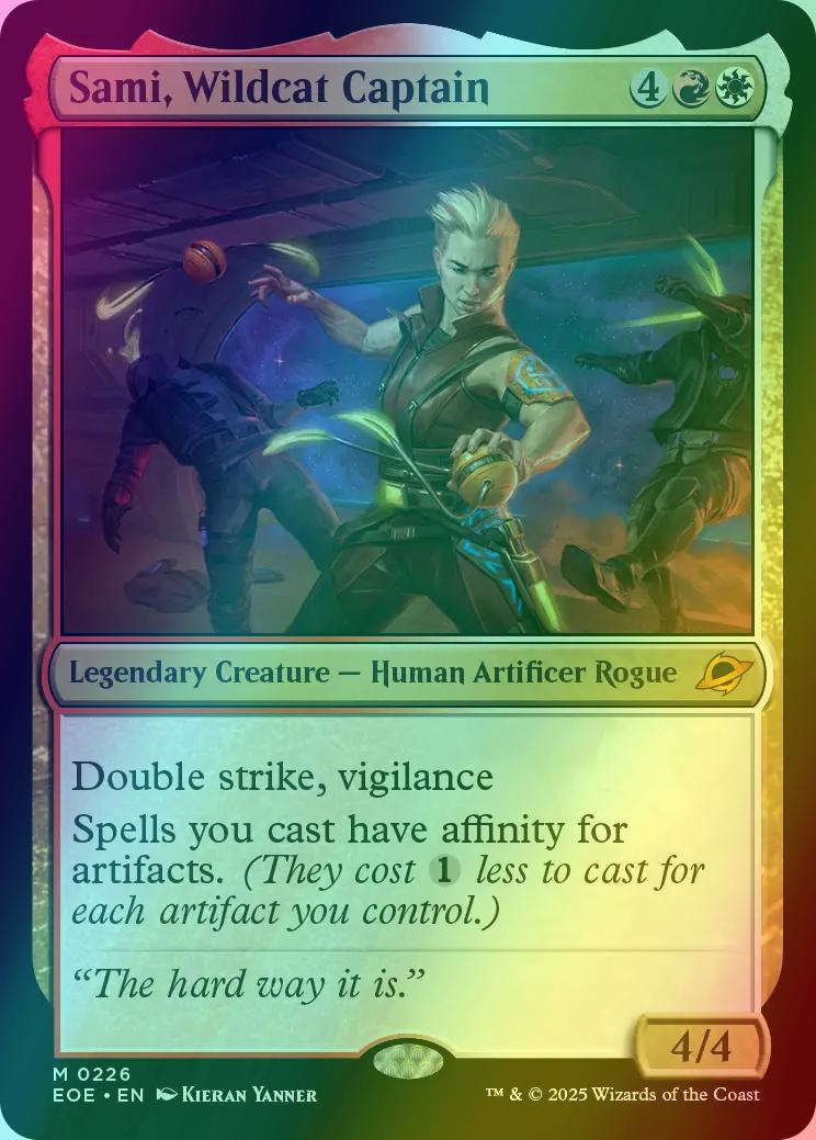 Sami, Wildcat Captain [226] [Edge of Eternities] [Foil]