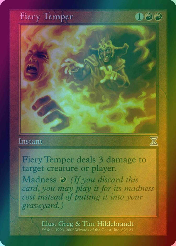 Fiery Temper [62] [Time Spiral Timeshifted] [Foil]