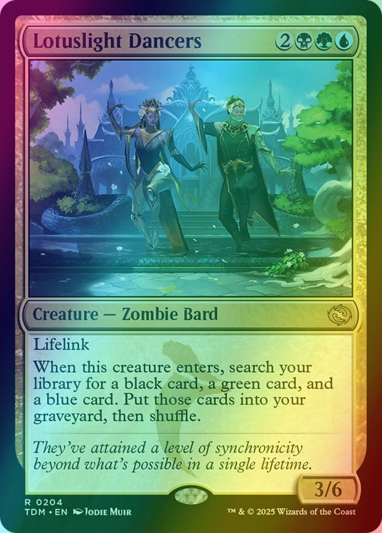 Lotuslight Dancers [204] [Tarkir: Dragonstorm] [Foil]