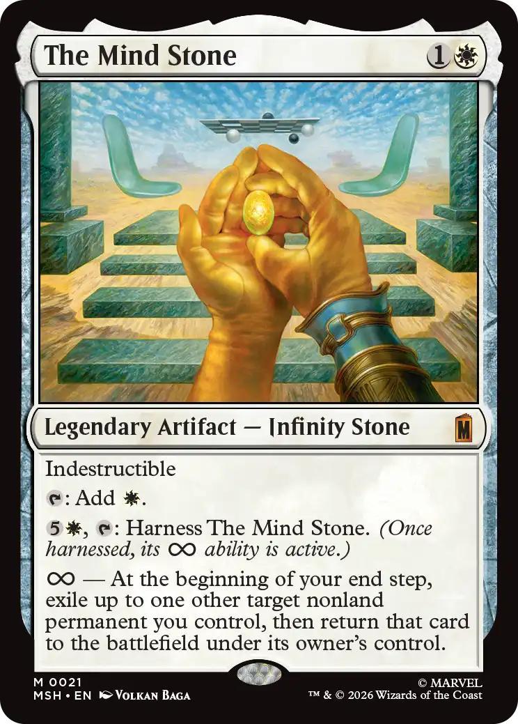 The Mind Stone [21] [Marvel Super Heroes] [Non-Foil]